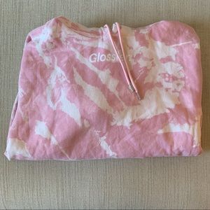 << glossier hoodie large >>